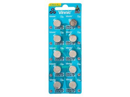 Gombíkové batérie AG10 blister L1130 - 1131 10ks