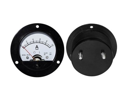 Analogový ampérmetr 10A+side