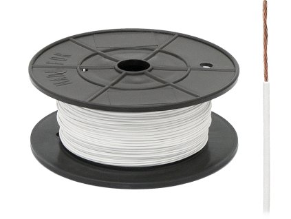 Kabel FLRY-B 0,35 bílý