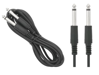 Propojovací kabel Jack 6,3MN-Konektor 6,3MN 5m