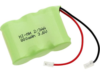 Baterie do bezdrátových telefonů NiMH 3V6 800mAh 2/3x AA