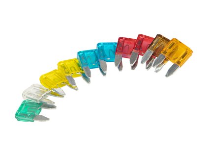 Sada pojistek do minivozidla 10 kusů