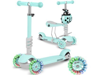Tříkolová koloběžka Buggy - mentolová