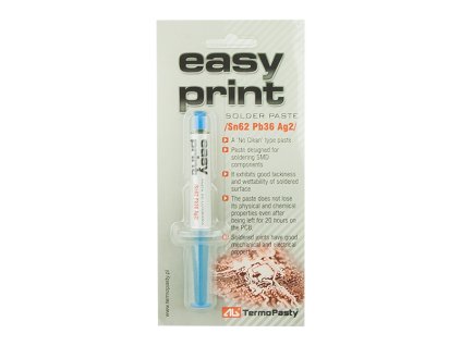 Pájkovací pasta Sn62Pb36Ag2 Tuba 1,4 ml
