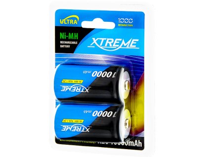 Baterie LR20 Ni-MH 10000mAh nabíjecí