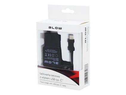 Síťová nabíječka 5V/2,1A Konektor USB-C 3,1