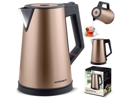Rychlovarná konvice 1,7l Berdsen BD-708 měděná