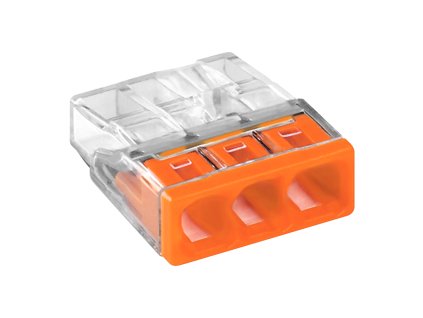Propojovací svorka 3 vodiče 0,5-2,5mm? 5ks