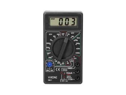 Digitální multifunkční tester multimetr LCD