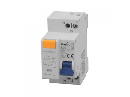 Proudový chránič s jističem 2P B16 16A/30mA SNL/32-B16-030