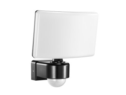 LED zahradní reflektor PIR senzor 30W černý