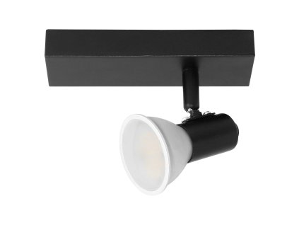 Černé nástěnné a stropní svítidlo GU10 60W