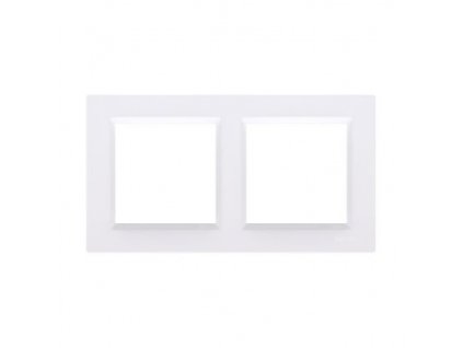 Dvojitý rámeček Simon 10 bílý
