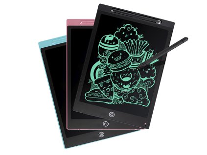 LCD grafický tablet na kreslení 12" různé barvy