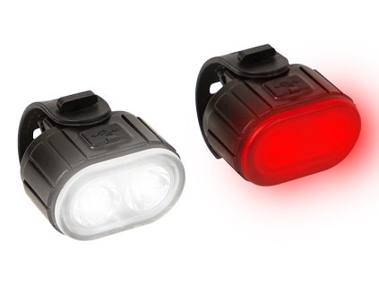 Sada cyklistických světel přední + zadní