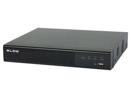 9kanálový IP bezpečnostní rekordér 12MP