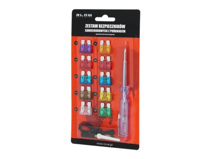 Sada pojistek do auta 10 ks + vzorek