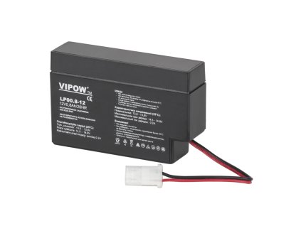 akumulator zelowy vipow 12v 0 8ah f93cfae2996347bfa0d6028761a45f4f f38267db