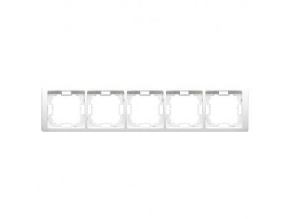 Rámeček pětinásobný Simon Basic NEOS bílý