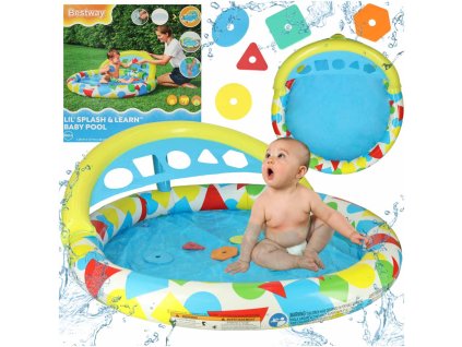 Basen brodzik z poduszka BESTWAY 52378 120cm 168592