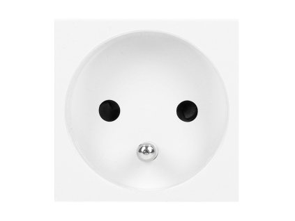 Zásuvkový modul francouzský typ bílý