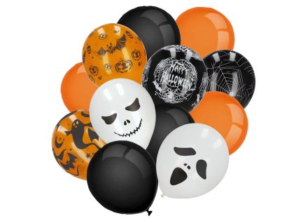 97190 ha5215 dekoracja halloween 14 elem M0