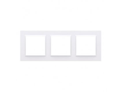 Trojitý rámeček Simon 10 bílý