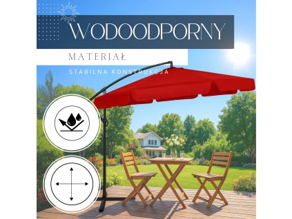 176785 gu0044 parasol ogrodowy 300 cm M0