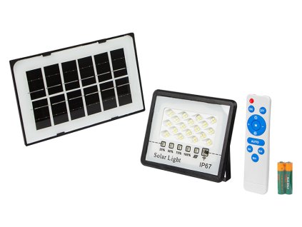 Solární LED lampa se soumrakovým senzorem