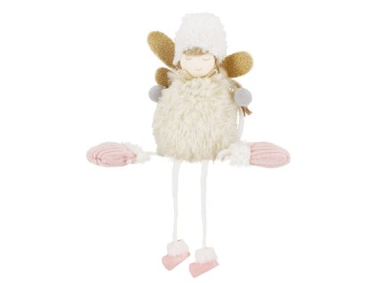 67189 ca1094 ozdoba swiateczna aniolek 23x10x35 cm M0