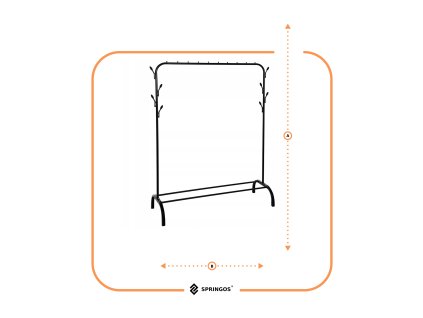 184778 ha7456 wieszak na ubrania M0