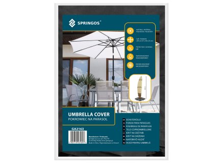 54991 ga2163 pokrowiec na parasol 205 cm 57x48x25 cm M0