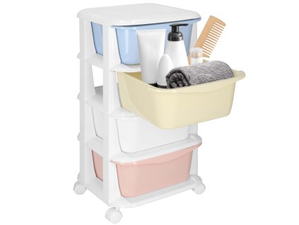 179649 ha0214 mobilna szafka na kolkach z 4 szufladami M0