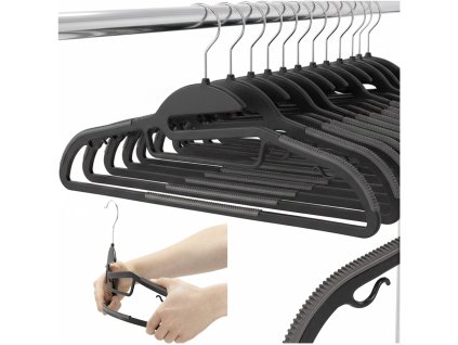 193553 hg0079 wieszaki antyposlizgowe 30 szt M0