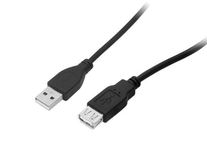 USB Propojovací Kabel A-A 3m Bílo-Zelený