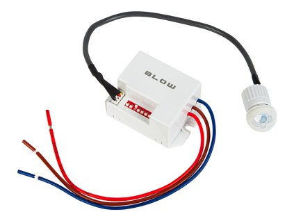Pohybový senzor soumraku BLOW MS-01 s PIR čidlem bílý