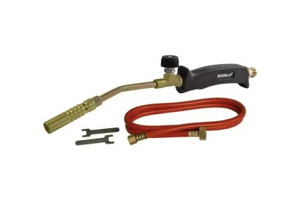 Sada na pájení, plynový hořák DEDRA 31B010 s tryskou 17mm, hadice 2m