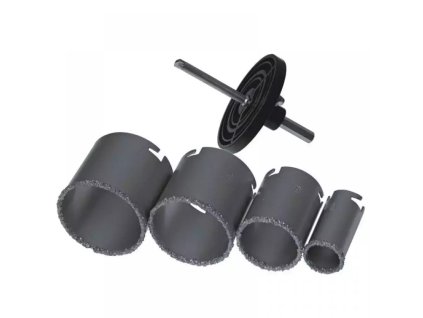 Sada vyvrtávaček DEDRA DED1518 s wolframovým povrchem 33, 53, 67, 73 mm