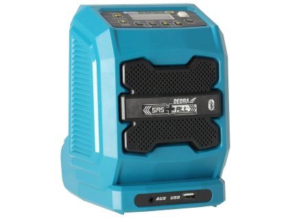 Akumulátorové dílenské rádio DEDRA SAS+ALL DED7005 s Bluetooth a USB