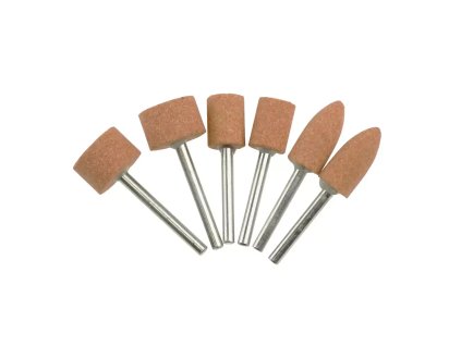 Brusné kameny DEDRA 08T606 set 6 kusů