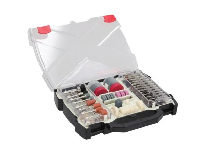 Příslušenství k mini brusce DEDRA 08T698 set 99 kusů