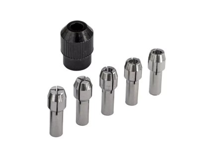 Sada 6 kusů upínacích objímek pro mini brusku DEDRA 08T610