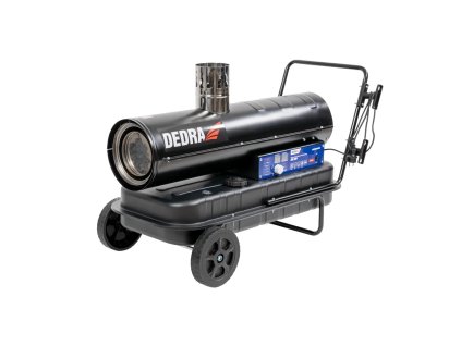 Olejevý ohřívač 30kW s odvodem spalin a termostatem DEDRA DED9955BTK