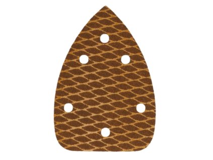 Delta brusný papír Anti-clog #120, 140x140x80mm, suchý zip, 5ks, DEDRA DED7941R4