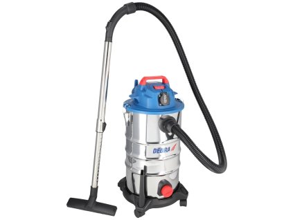 Vysavač na sucho a mokro DEDRA DED6612, 1400W, nádrž 30 l, teleskopická kovová trubka