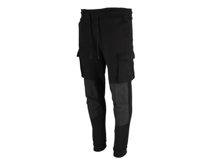 Černé teplákové kalhoty DEDRA BH21SA-M, velikost M/50, gramáž 300 g/m?