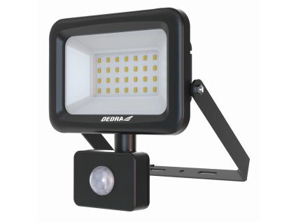 Nástěnné svítidlo SLIM 30W SMD LED s pohybovým čidlem, 2700lm, IP44, DEDRA L1093-3