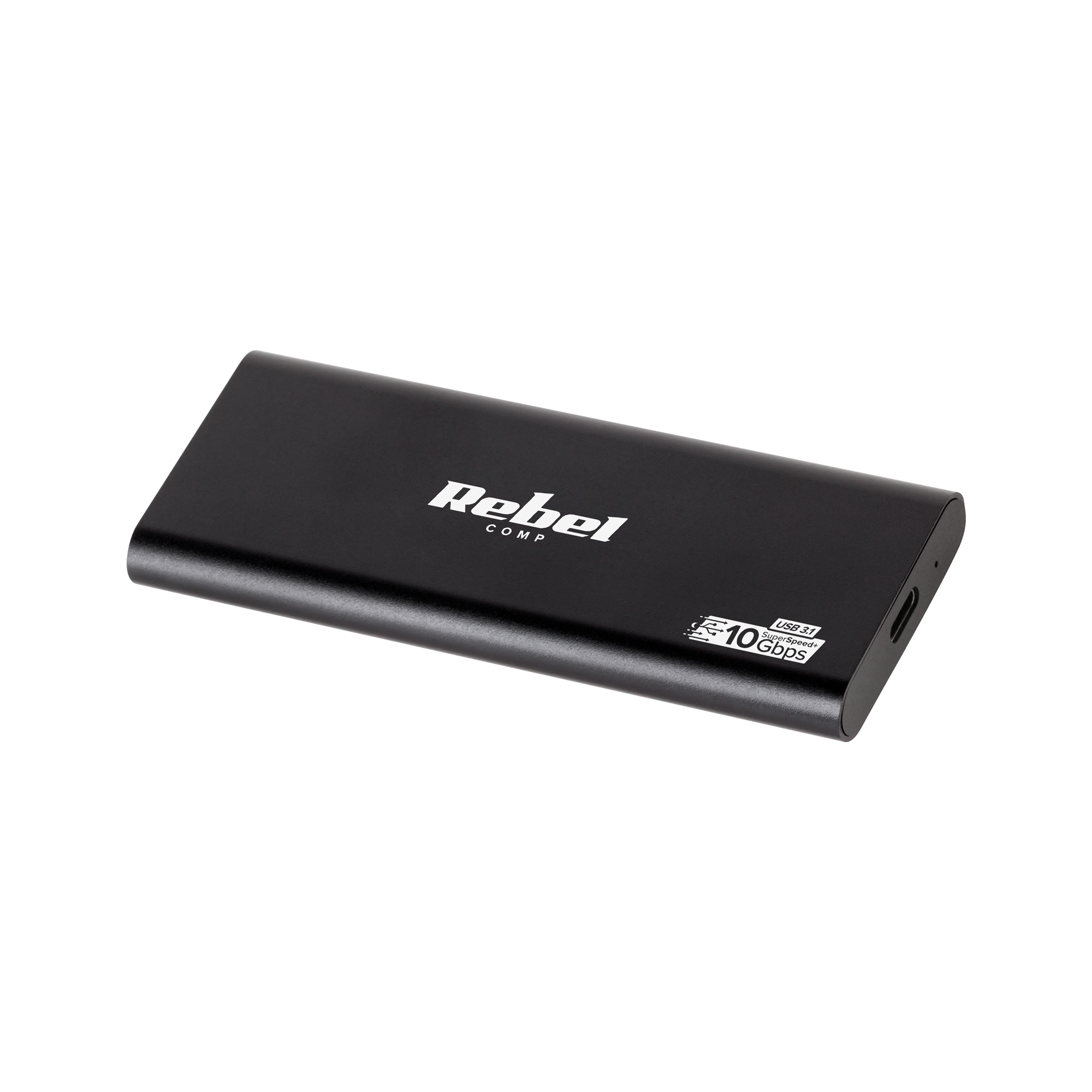 Rebel Externí SSD disk M2 USB typ C 3,0 hliníkový