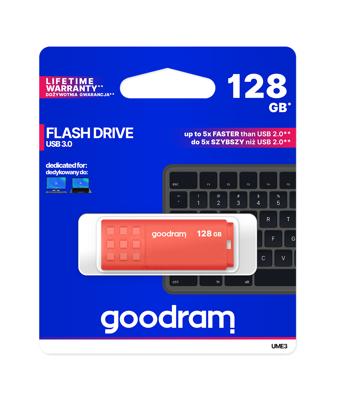 GOODRAM USB kľúč 128GB TGD-UME31280O0R11