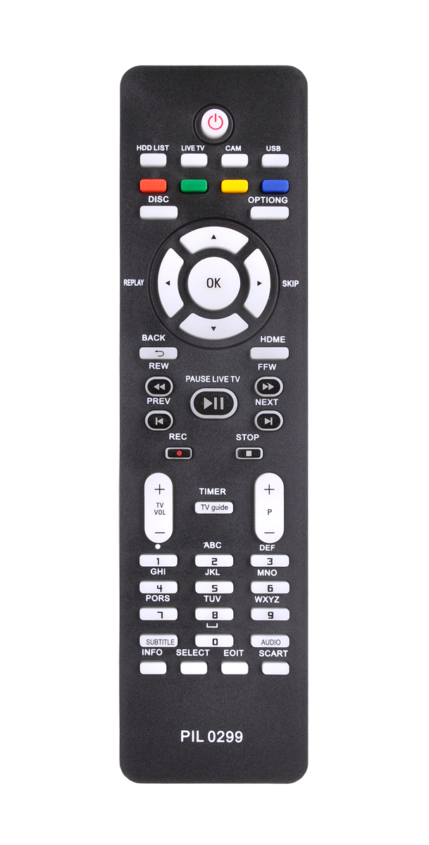 CABLETECH Dálkový ovladač PHILIPS PIL0299